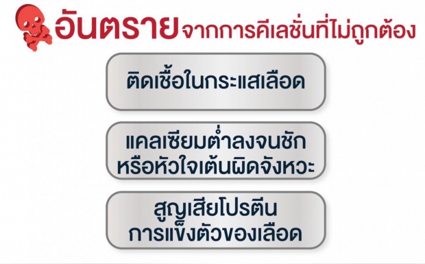  “คีเลชั่น”คืออะไร? ข้อควรรู้ อันตราย ถ้าใช้ไม่ถูกต้อง