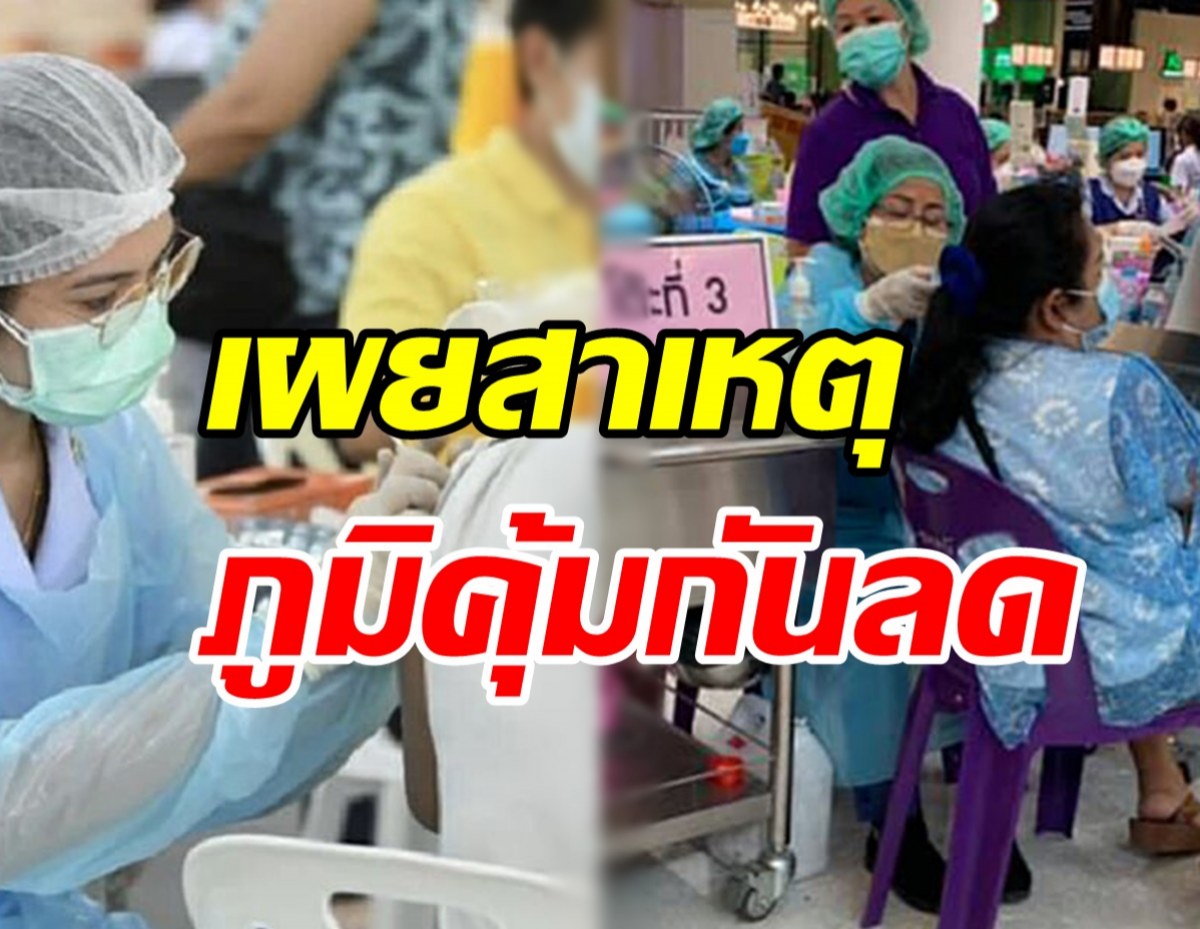 ไขข้อสงสัย ภูมิคุ้มกันลดลง เพราะวัคซีนที่ฉีดถูกขับออกจริงหรือ?