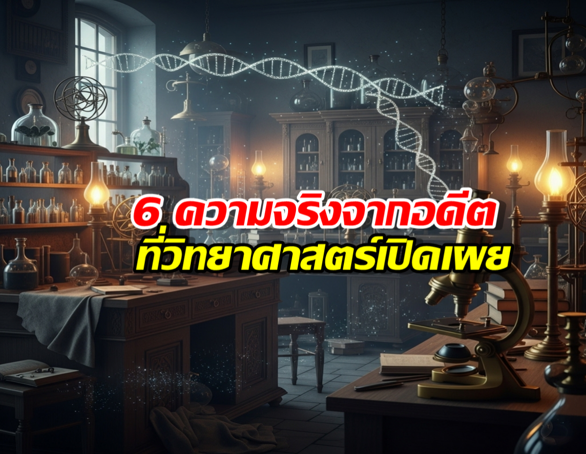 ไข6ปริศนาจากอดีต ที่วิทยาศาสตร์เปิดเผย