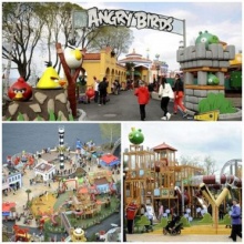 สวนสนุก angry birds ที่แรกในโลก!