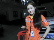 สวยไม่แพ้ซุปตาร์ไทยนะจ๊ะ ! กู้ภัยสาว จาก สปปลาว บอกเลยว่าแจ่มจริง