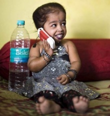 Tiny Girl in India
