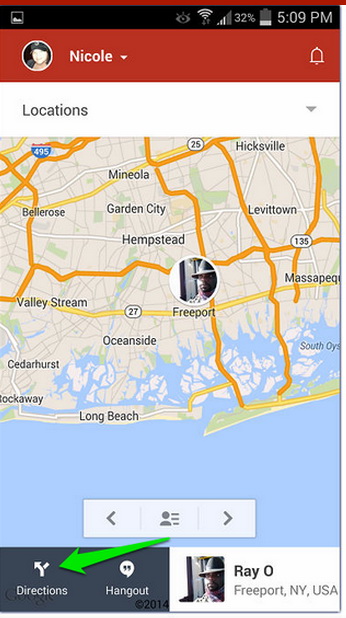 นำทาง..ตามหาเพื่อน แฟน กิ๊ก แบบ Realtime ด้วย Google+ บน Android