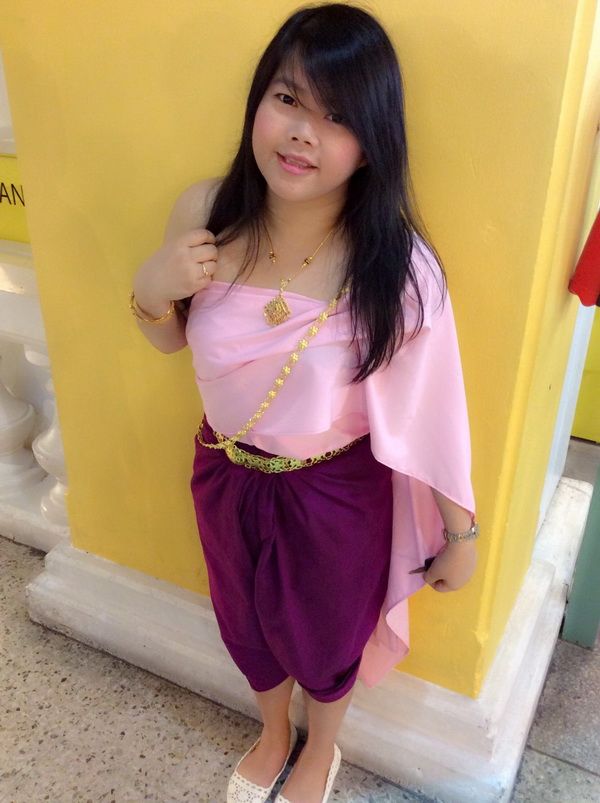 ใครว่าอ้วนแล้วใส่ชุดไทยไม่สวย!!! ขอนำเสนอความงามของชุดไทยแบบสาวอวบ!!