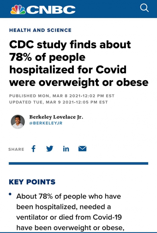 เปิดสาเหตุคนอ้วน ติดโควิด-19 ทำไมเสี่ยงสูงป่วยหนัก-เสียชีวิต
