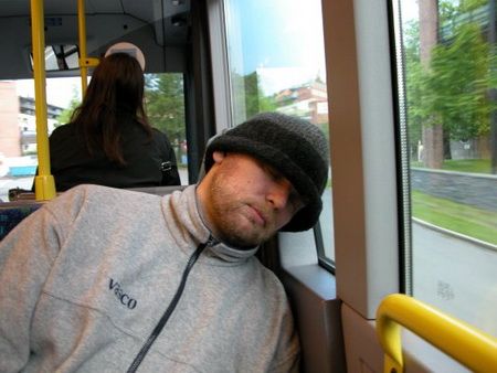 ทำไมชอบหลับบนรถเมล์!!!