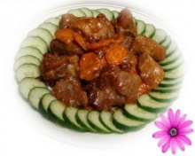 หมูอบมะเขือเทศ