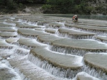 Baishui ลานเเม่น้ำสีขาว ณ ประเทศจีน เเปลกจริงสวยจัง