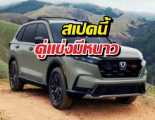 หรูขึ้นอีกระดับ! เจาะลึก Honda CR-V 2026 SUV ราคาดีสเปคจึ้ง!