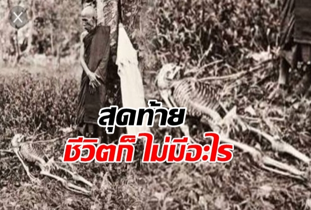 สุดท้ายชีวิตก็ไม่มีอะไร..