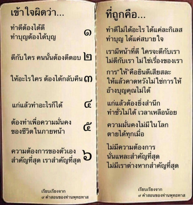 ๙ คำสอนของ ท่านพุทธทาสภิกขุ ที่บางคนเคยอ่านแล้ว แต่เห็นอีกก็ต้องอ่านอีก