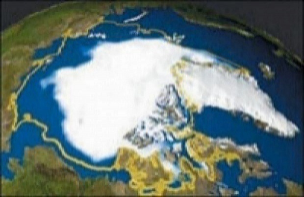 น้ำแข็งขั้วโลกละลาย ไร้เกราะป้องกันรังสี เหตุโลกร้อน