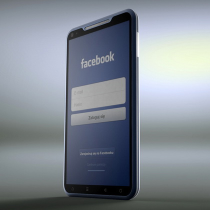 Blue Facebook Phone! สมาร์ทโฟนแบรนด์ FB