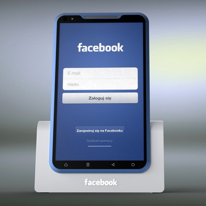 Blue Facebook Phone! สมาร์ทโฟนแบรนด์ FB