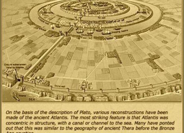 ทฤษฎีการค้นพบเมืองที่สาบสูญแห่งแอตแลนติส