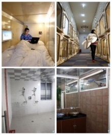 จีนผุด ‘โรงแรมแคปซูล’ แห่งแรกที่เซี่ยงไฮ้