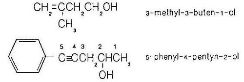 จำแนกประเภท - การเรียกชื่อแอลกอฮอล์