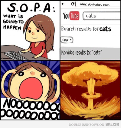แตกประเด็น SOPA เรื่องไกลจากคองเกรส