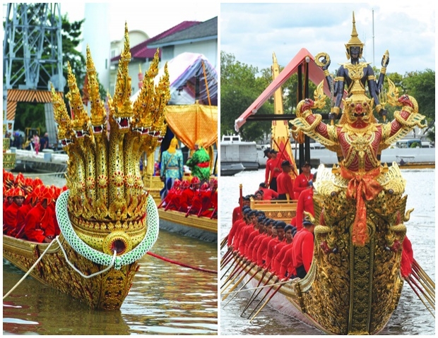 ที่มาของคติสัญลักษณ์ “ครุฑ” และ “นาค” ในโขนเรือพระราชพิธี