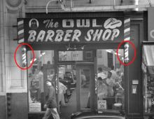 “Barber pole” คืออะไร ทำไมต้องอยู่หน้าร้านตัดผม?